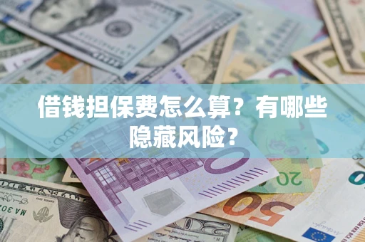 济南借钱担保费怎么算？有哪些隐藏风险？