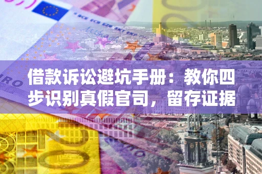 济南借款诉讼避坑手册：教你四步识别真假官司，留存证据不踩雷