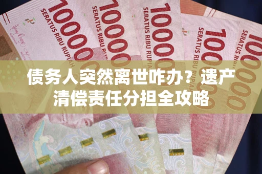 济南债务人突然离世咋办？遗产清偿责任分担全攻略