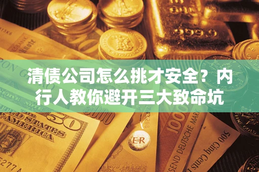 济南清债公司怎么挑才安全？内行人教你避开三大致命坑